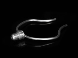 Zsinórvezető kampó rozsdamentes acélból